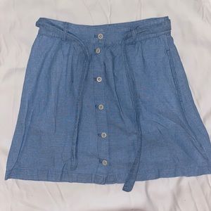 Madewell Jean skirt